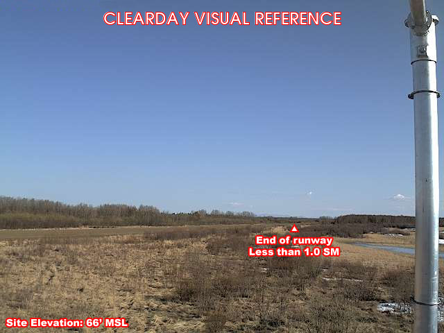 Shageluk, North view on a clear day