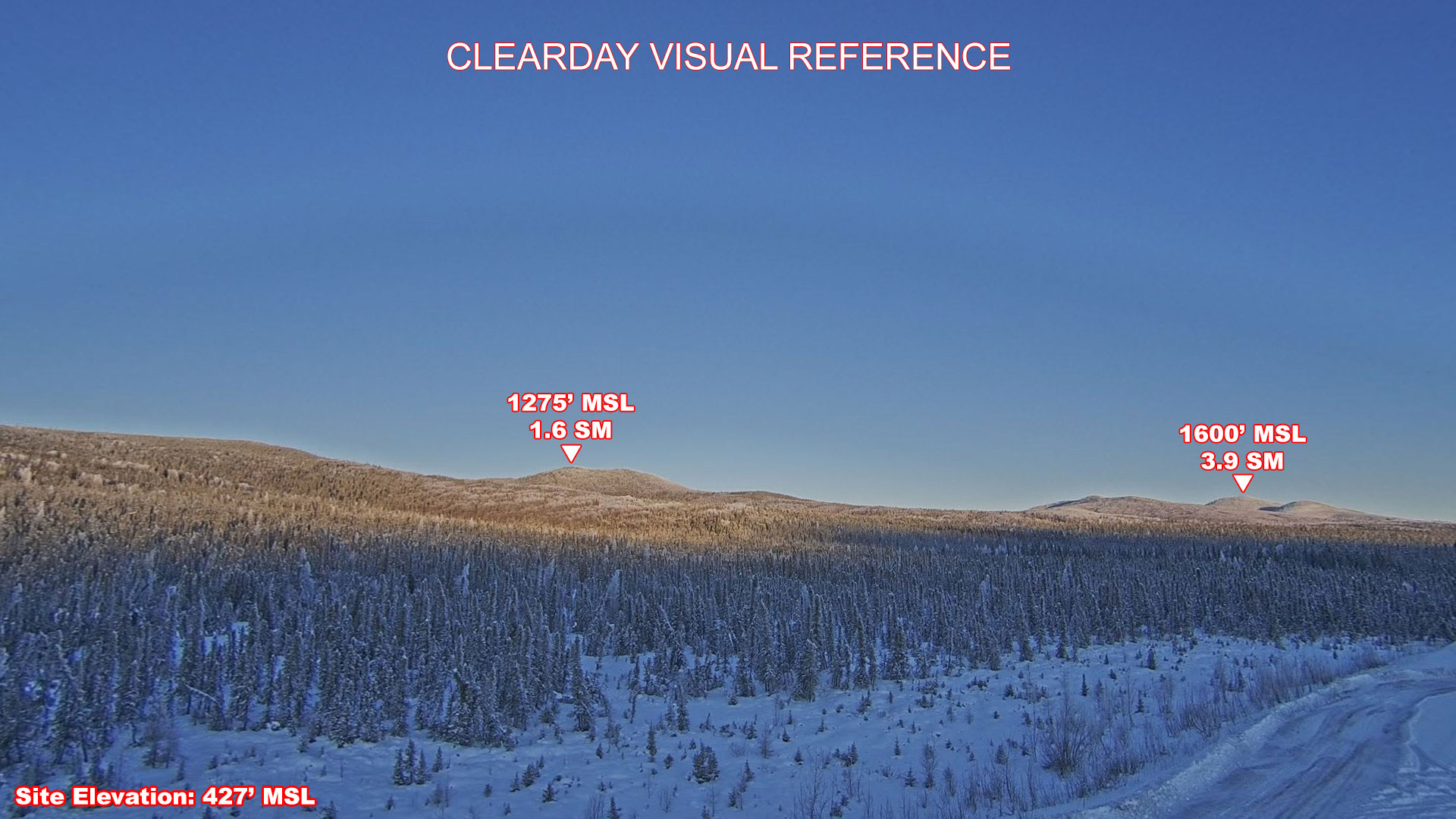 Takotna, East view on a clear day
