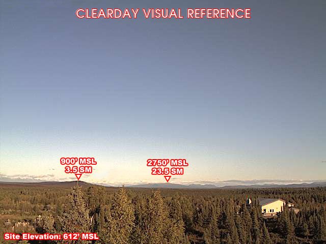 Lime Village, SouthEast view on a clear day