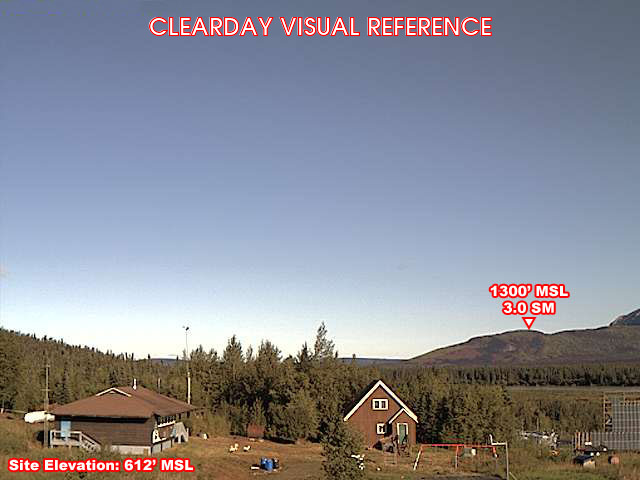 Lime Village, North view on a clear day