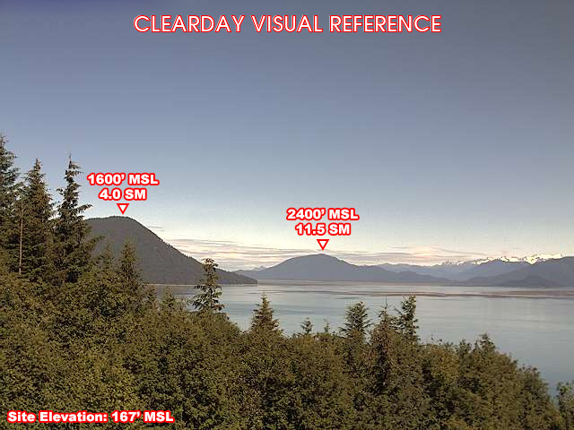 Wrangell, NorthWest view on a clear day
