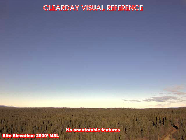 Tazlina-Tolsona, North view on a clear day