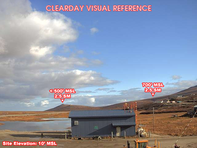Scammon Bay, East view on a clear day