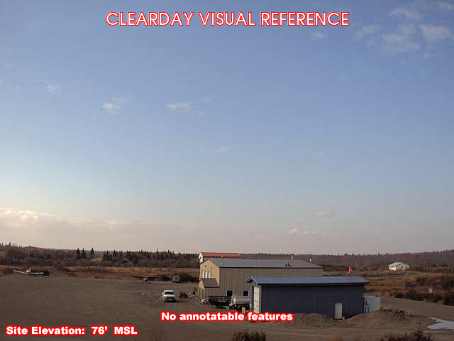 Igiugig, West view on a clear day
