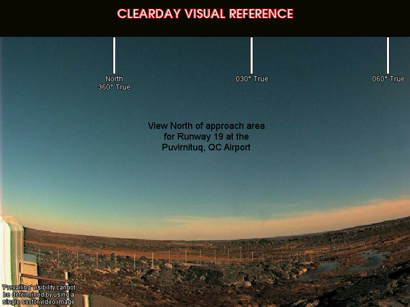 Puvirnituq, North view on a clear day