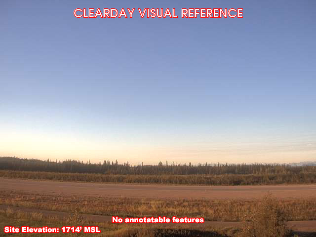 Northway, South view on a clear day