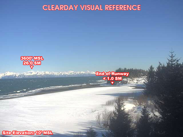 Johnstone Point, NorthEast view on a clear day