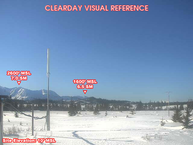 Johnstone Point, SouthWest view on a clear day