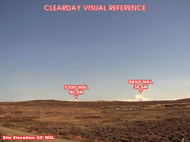 Pilot Point, SouthEast view on a clear day