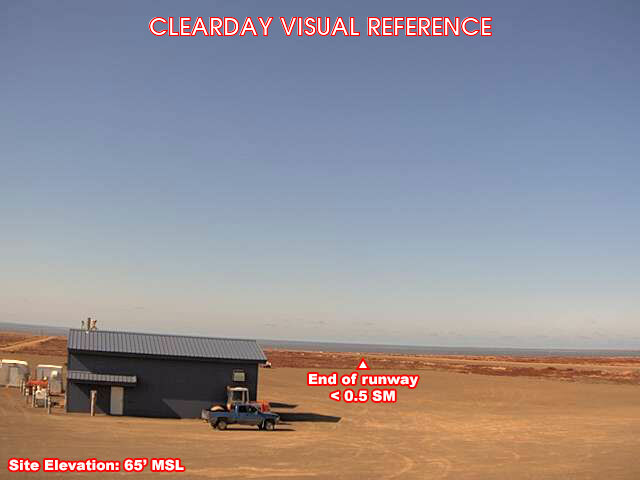 Pilot Point, West view on a clear day