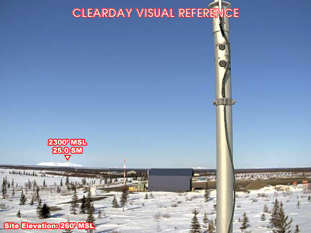 Koliganek, West view on a clear day