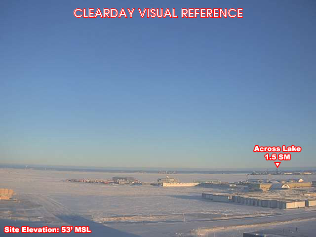 Deadhorse, North view on a clear day