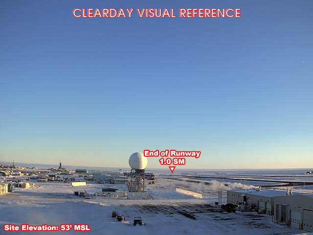 Deadhorse, East view on a clear day