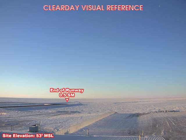 Deadhorse, SouthWest view on a clear day