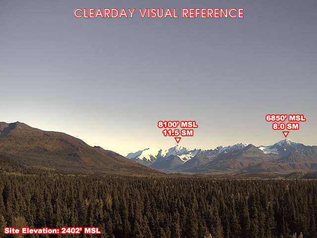 Isabel Pass, SouthEast view on a clear day