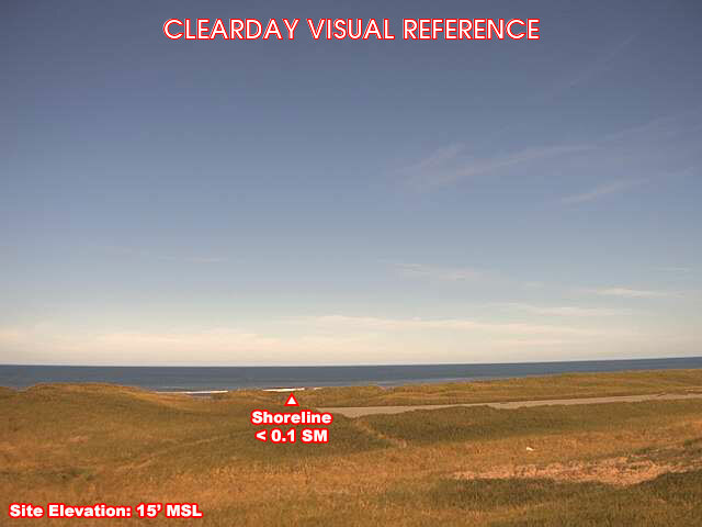 Nelson Lagoon, North view on a clear day