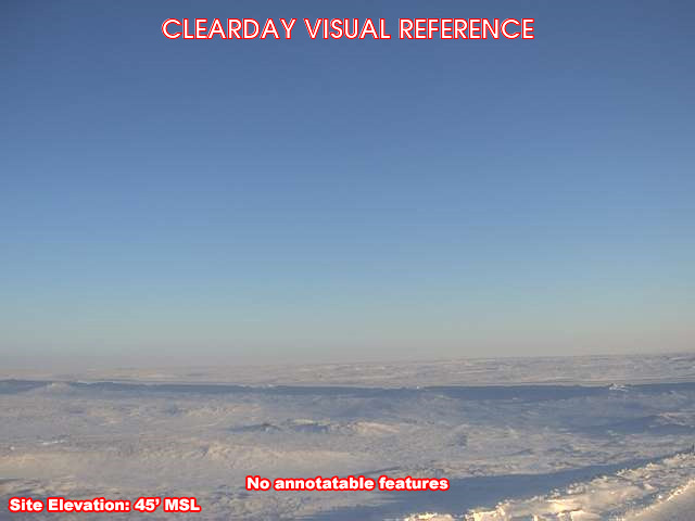 Chefornak, NorthEast view on a clear day