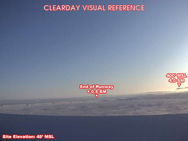Chefornak, SouthEast view on a clear day