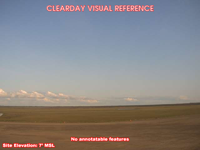 Emmonak, SouthEast view on a clear day