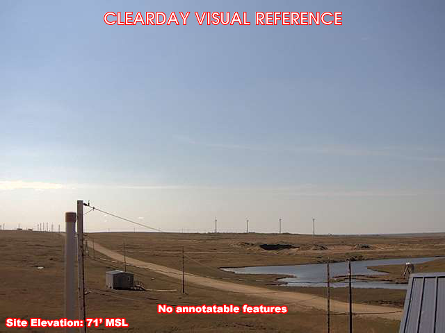 Chevak, South view on a clear day