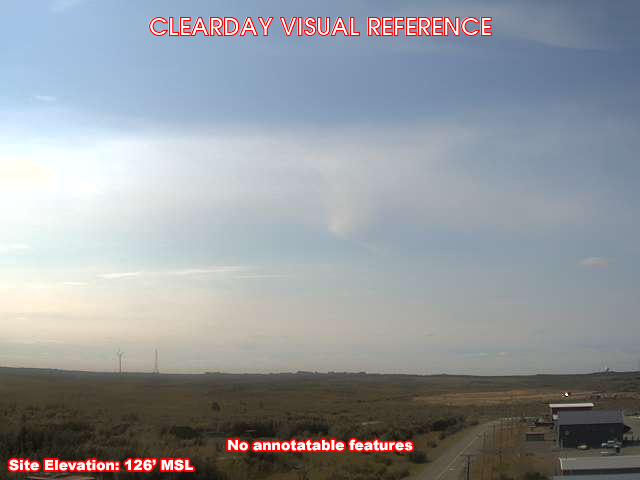 Bethel, West view on a clear day