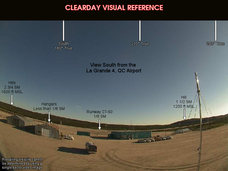 La Grande-4, South view on a clear day