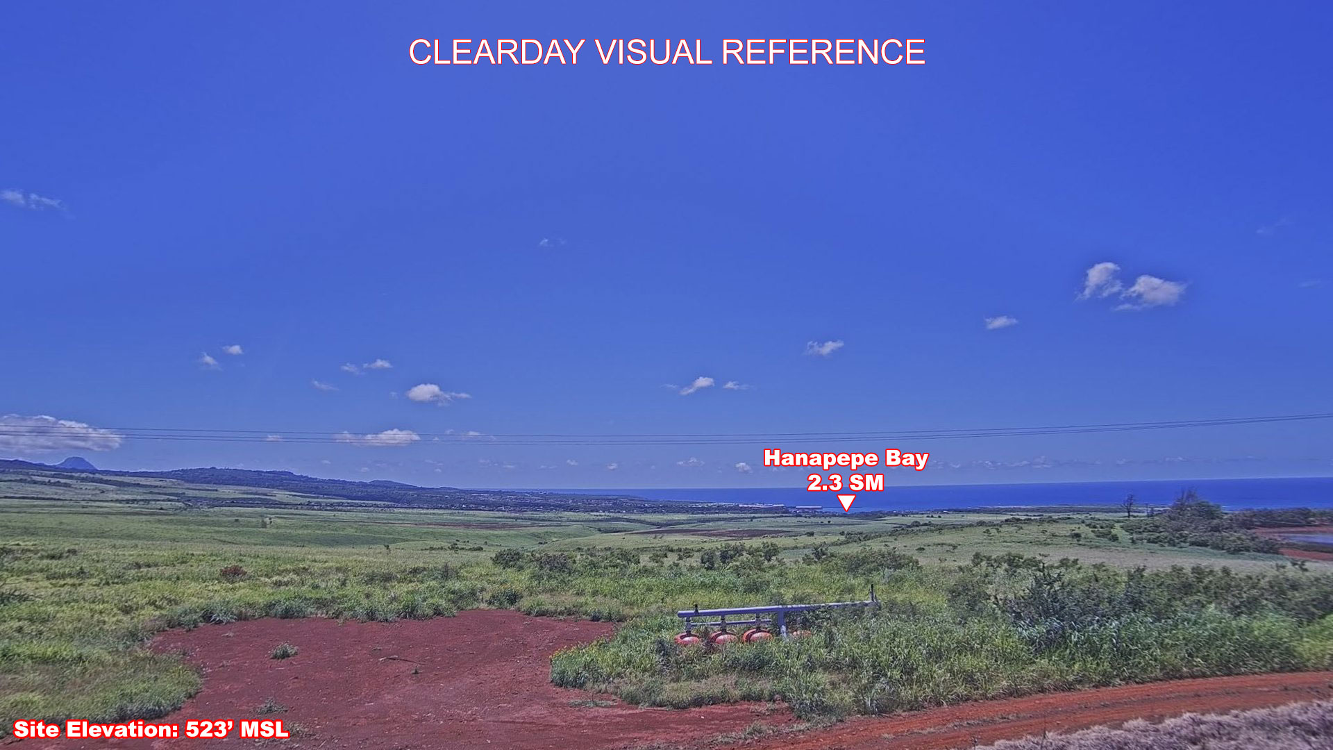 Loleau, SouthEast view on a clear day