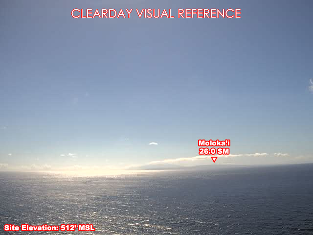 Waimanalo, East view on a clear day