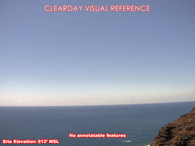 Waimanalo, SouthEast view on a clear day