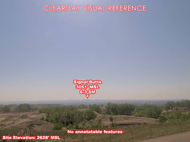 Frank Wiley Field Airport, SouthEast view on a clear day
