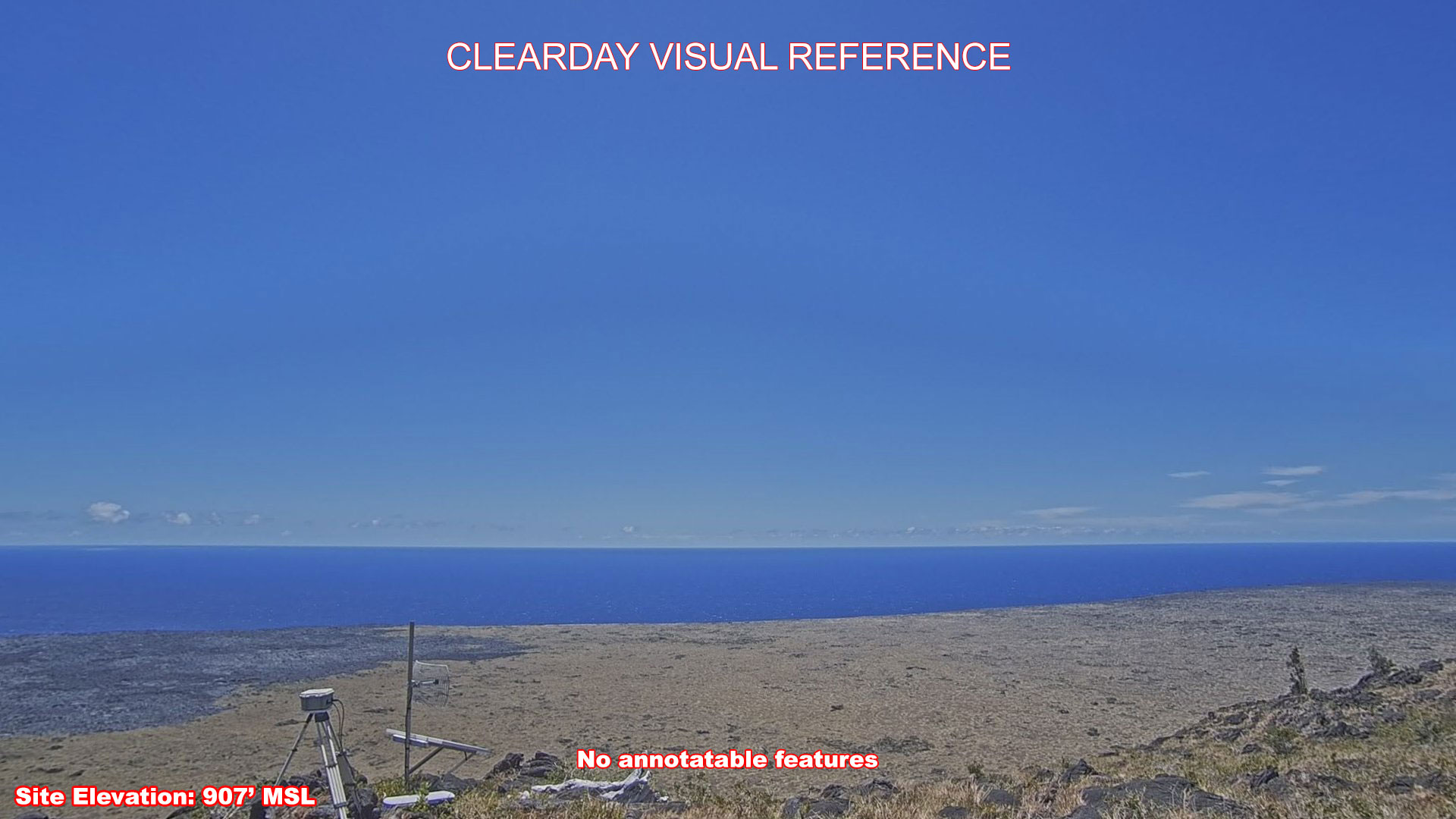 Holei Pali, South view on a clear day