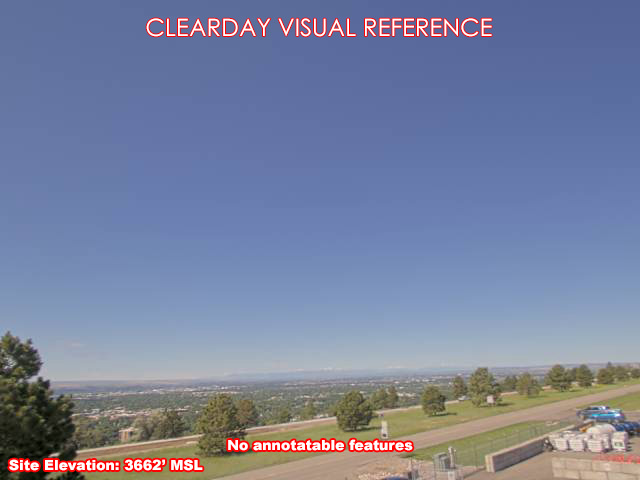 Billings Airport, SouthWest view on a clear day