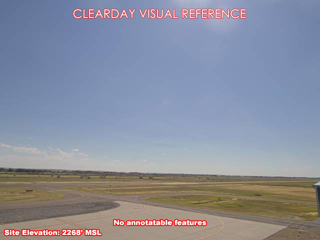 Malta Airport, SouthWest view on a clear day