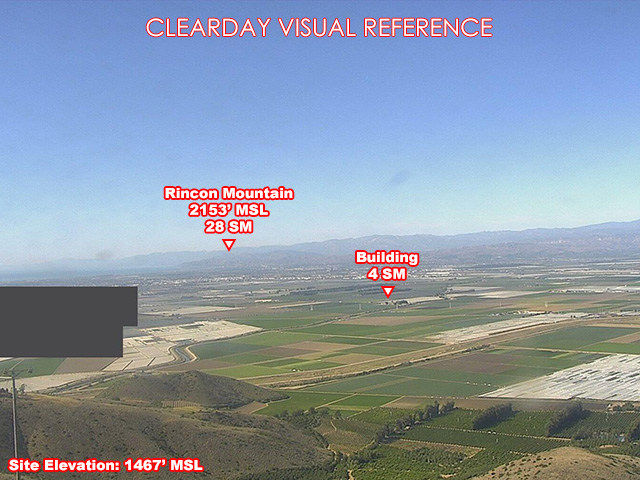 Laguna Peak, NorthWest view on a clear day