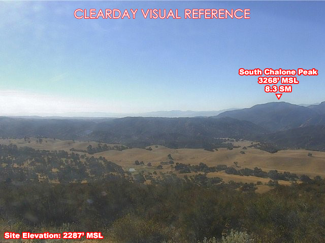 Mt Helen, South view on a clear day