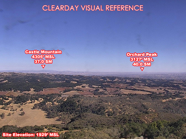 Templeton, NorthEast view on a clear day