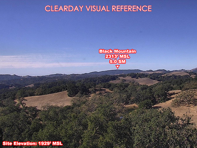 Templeton, West view on a clear day