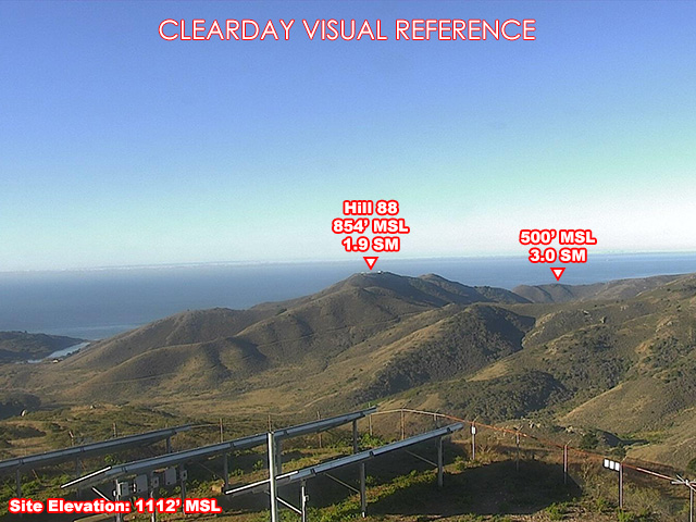 Wolfback Ridge, West view on a clear day