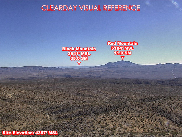 El Paso, SouthEast view on a clear day