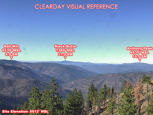 Oven Lid, South view on a clear day