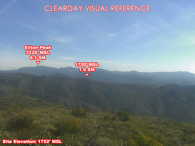 Bell Canyon, SouthEast view on a clear day