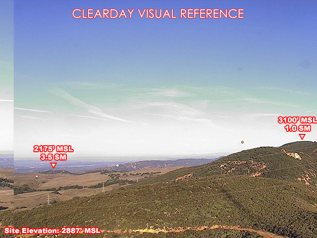 Buffalo Bump, NorthWest view on a clear day