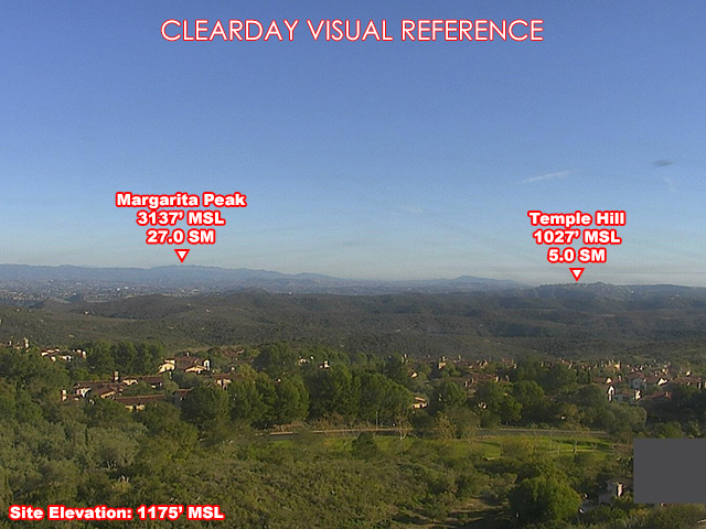 Signal Peak, SouthEast view on a clear day