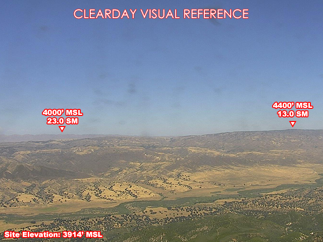 Plowshare Peak, NorthEast view on a clear day