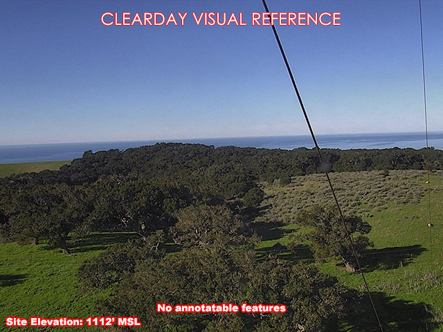 Dangermond, West view on a clear day