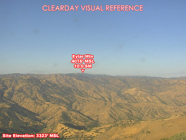 Mt Oso, West view on a clear day
