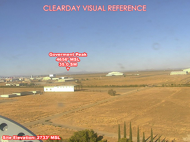 Mojave Air and Space Port, NorthEast view on a clear day