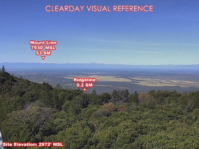 Inskip Hill, West view on a clear day