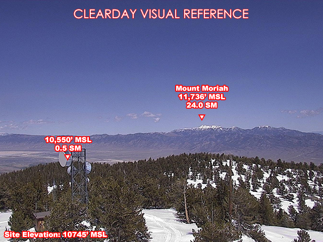 Cave Mtn, NorthEast view on a clear day