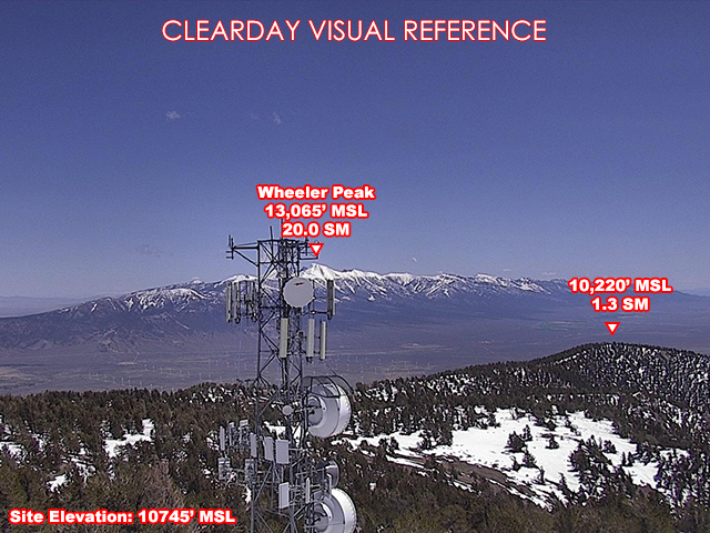 Cave Mtn, SouthEast view on a clear day
